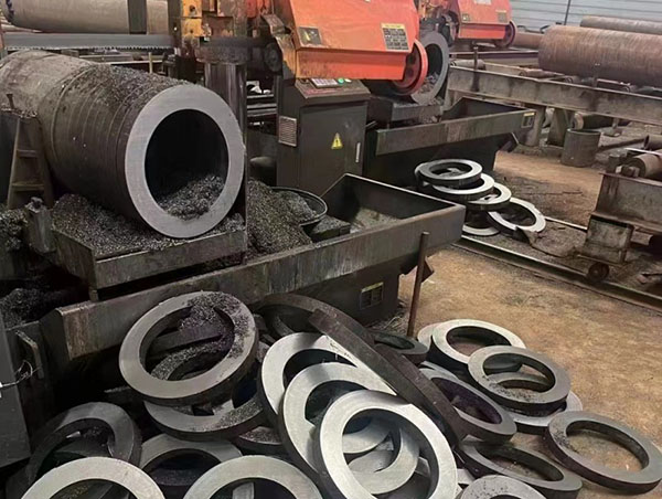 白云矿区20G无缝钢管切割
